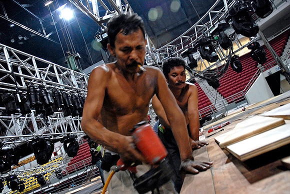 GIFA2006 Stage Set up