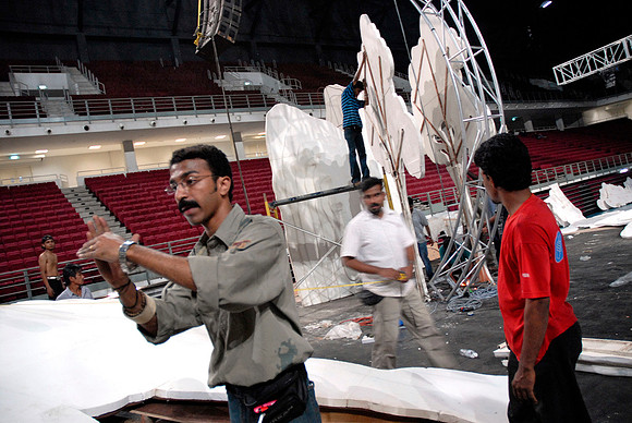 GIFA2006 Stage Set up
