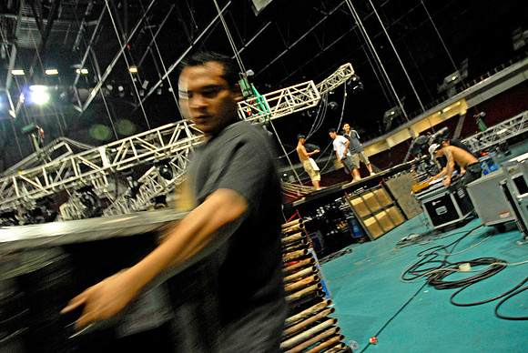 GIFA2006 Stage Set up