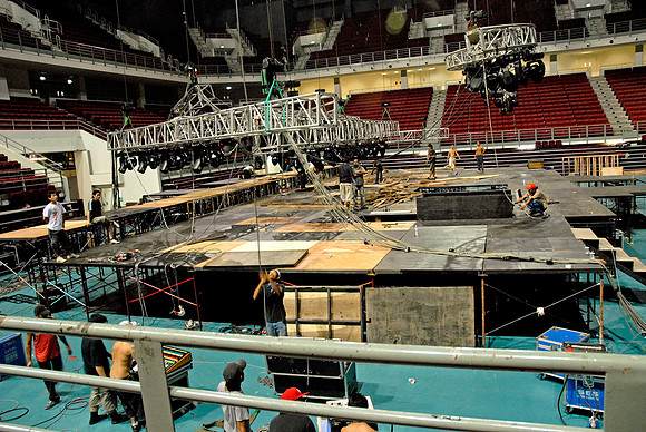 GIFA2006 Stage Set up