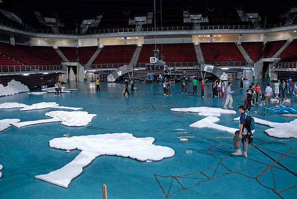 GIFA2006 Stage Set up