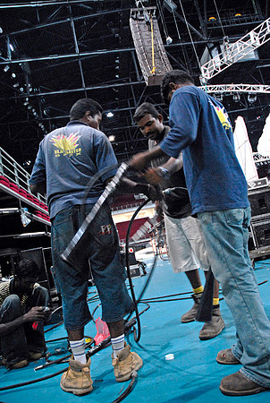 GIFA2006 Stage Set up