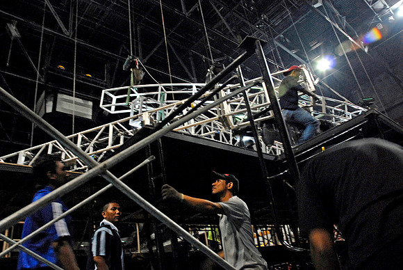 GIFA2006 Stage Set up