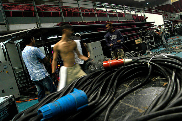 GIFA2006 Stage Set up