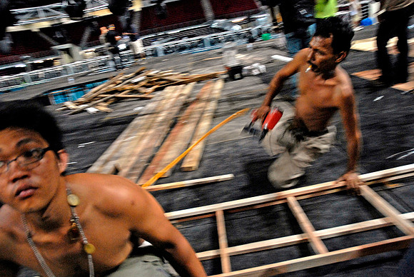 GIFA2006 Stage Set up