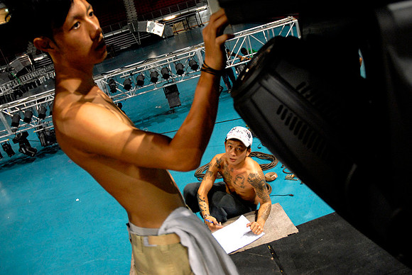 GIFA2006 Stage Set up