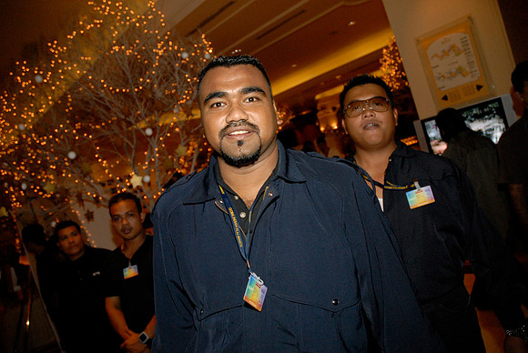 GIFA2006 security personnel